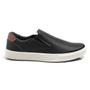 Imagem de  Sapato Casual Masculino Sapatenis Slip On Preto