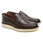 Imagem de Sapato Casual Oxford Masculino Loafer Café