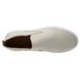 Imagem de Sapato Casual Slip On Thrones Masculino Em Couro Legitimo Off White