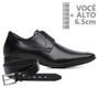 Imagem de Sapato com Salto Interno Jota Pe Preto + Cinto 79500