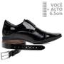 Imagem de Sapato com Salto Interno Jota Pe Preto Vz + Cinto 79600
