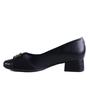 Imagem de Sapato Comfortflex Feminino 2495303 Preto/Ouro