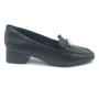 Imagem de Sapato Comfortflex Mocassim Salto Baixo Preto 2495304