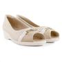 Imagem de Sapato Comfortflex Peep Toe Feminino