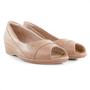 Imagem de Sapato Comfortflex Peep Toe Feminino