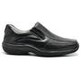 Sapato Conforto Couro Masculino Preto - Youth Class Imagem de Sapato Conforto Couro Masculino Preto