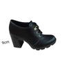 Imagem de Sapato Feminino Beira Rio Ankle Boot Preto Ajuste Cadarço