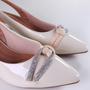 Imagem de Sapato Feminino Beira Rio Slingback Branco Off