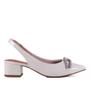 Imagem de Sapato Feminino Beira Rio Slingback Branco Off