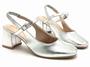 Imagem de Sapato Feminino Boneca Slingback Salto Bloco Ramarim 24-17131