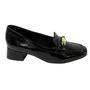 Imagem de Sapato Feminino Comfortflex Verniz Plus Preto - 2495