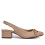 Imagem de Sapato Feminino Modare Slingback com Enfeite Bege