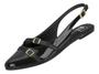 Imagem de Sapato Feminino Moleca Sapatilha Aberta Atras Mule Slingback