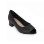 Imagem de Sapato Feminino Peep Toe Piccadilly Salto Grosso Ref. 114046 