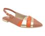 Imagem de Sapato Feminino Piccadilly Slingback Salto Baixo Bico Fino