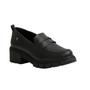 Imagem de Sapato feminino ramarim 23-12101 mocassim loafer salto grosso tratorado