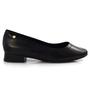 Imagem de Sapato Feminino Sapatilha Comfortflex Couro Conforto 24-82301 Preto