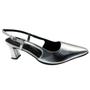 Imagem de Sapato Feminino Scarpin Piccadilly Prata Ref 764005-1