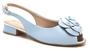 Imagem de Sapato Feminino Slingback Peeptoe Flor Ramarim 24-19231