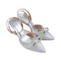 Imagem de Sapato Feminino Suzana Santos Gliter Glamour New Prata 3645