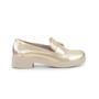 Imagem de Sapato Feminino Via Marte Oxford Gold Dourado - 23-16903-01