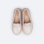 Imagem de Sapato Infantil Pampili Tifany Mocassim Strass Nude 480.006