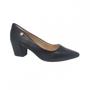 Imagem de Sapato Light Gel 595.0001 Scarpin Salto Grosso Feminino