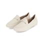 Imagem de Sapato Loafer Antonela Salto Baixo Off White