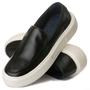 Imagem de Sapato Loafer Confort Masculino Sola Alta Couro de Luxo