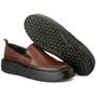 Imagem de Sapato Loafer Confort Masculino Sola Alta Couro Premium