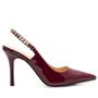 Imagem de Sapato Luiza Barcelos SlingBack Verniz Bordo