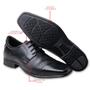 Imagem de Sapato Masculino 150 em Couro Preto com Solado Costurado 2432