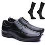 Imagem de Sapato masculino calçado jota pé 3d vision em couro pelíca legítimo 3d air 71454