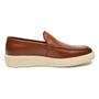 Imagem de Sapato Masculino Casual Couro Slip On Solado Alto Moderno