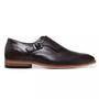 Imagem de Sapato Masculino Monk Strap Paccino Cafe Bernotte