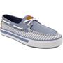 Imagem de Sapato masculino Nautica Galley Blue Stripe Boat com cadarço, tamanho 10