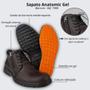 Imagem de Sapato Masculino Original Anatomic Gel Couro Mustang Brown - Ref. 7980