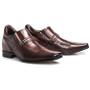 Imagem de Sapato Masculino Rafarillo Social Alth Aumenta Altura 7cm Mais Alto Marrom Mogno Original 3263