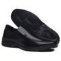 Imagem de Sapato Masculino Social Anti Shock Linha Premium Conforto Elástico Cor Preto