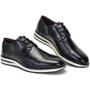 Imagem de Sapato Masculino Social Casual Derby Oxford Super Leve e Macio + Carteira