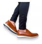 Imagem de Sapato Mocassim de Couro Elegante Masculino Loafer Monk