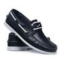 Imagem de Sapato Mocassim Dockside Couro Masculino Viena Confort