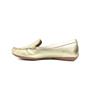 Imagem de Sapato mocassim feminino couro ad170 usaflex (37) - prata velha
