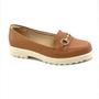 Imagem de Sapato Mocassim Feminino Modare Tratorado Camel 7357106