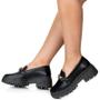 Imagem de Sapato Mocassim Feminino Tratorado Conforto Moderno Elo Estilo Shoes