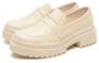 Imagem de Sapato Mocassim Manutt Tratorado Flatform Off White