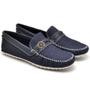 Imagem de Sapato Mocassim Masculino Jeans Bico Redondo Conforto Macio