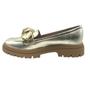 Imagem de Sapato Moleca Mocassim Tratorado com Laço Dourado 5775108