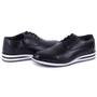 Imagem de Sapato Oxford Casual Masculino Sola Leve Borracha Moda Fashion Homem Estiloso