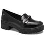 Imagem de Sapato Oxford Loafer Mississipi Q8556-0001 Feminino - Preto - 09698